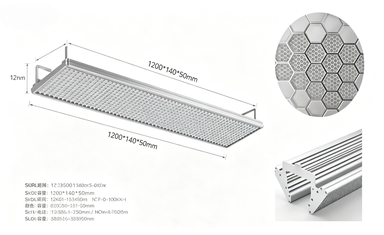 High Power Factory Wholesale 80w 100w 120w 150w Led High Bay Linear Light Linear Led High Bay Light for Badminton Court