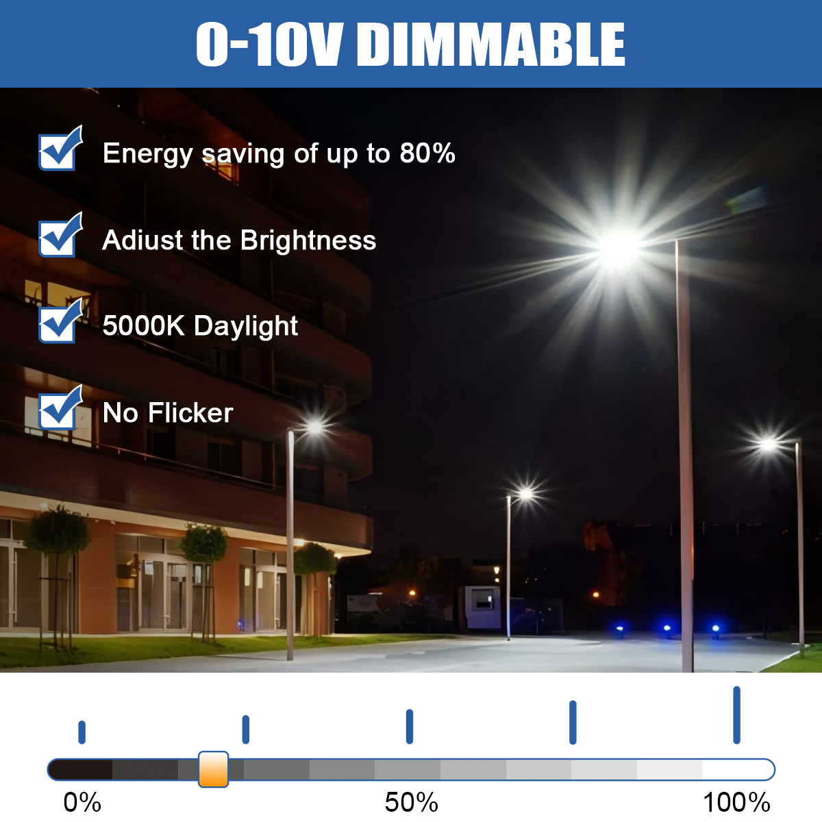 Outdoor Street Light US in Stock Public Lighting 200w 150w 100w Lampadaire LED Parking Lot Area Post Flood Lights Road Lamp