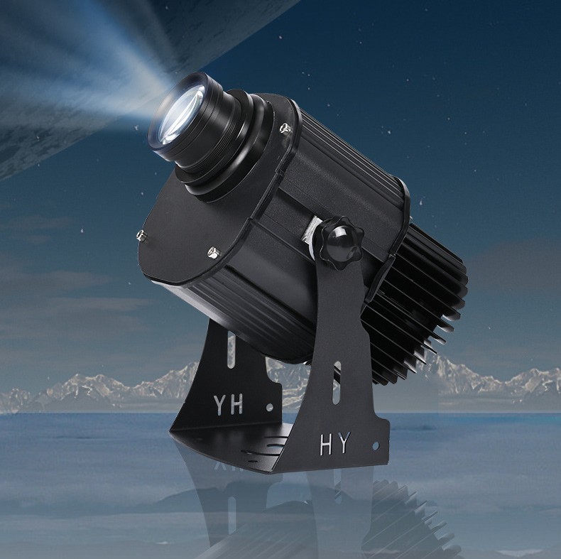 Rotating Waterproof Logo Projector IP65 Gobo Advertising Light 30/40/50/60/80/100/120/150W Outdoor LED With Remote Control