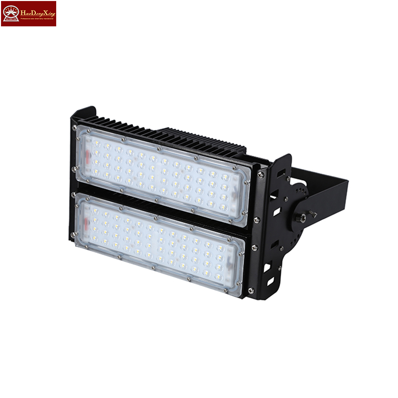 Customizable 5-Year LED Stadium Tunnel Lights High Brightness 50W-400W Outdoor Flood Lights IP66 Rating AC Power ETL Certified