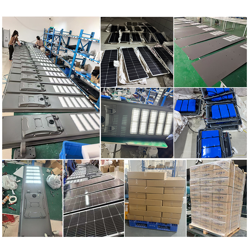 Factory 3.2V 12.8V System 30w 40w 50w Aluminum IP66 Waterproof Outdoor Solar Street Lamp All in One Led Solar Street Light