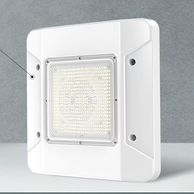 LED Canopy Light LED Gas Stations Light IP65 Rated 4100K Neutral White 21000LM 60W-240W 5-Year Warranty