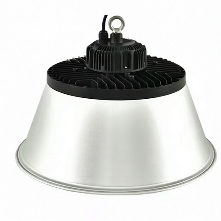 100W LED High Bay Shop Lights IP65 Factory Use Compact Driver 6000K Daylight Aluminum Construction High Brightness Easy