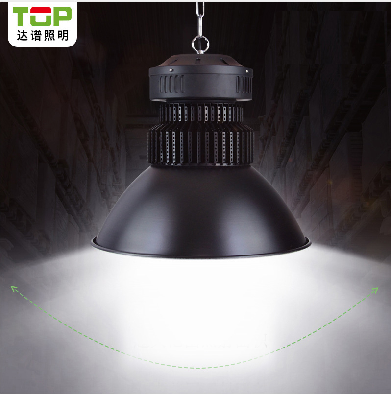Led High Bay Light 100w Indoor Highbay 200w Warehouse Garment Factory Workshop Industrial Lighting Canopy Lights