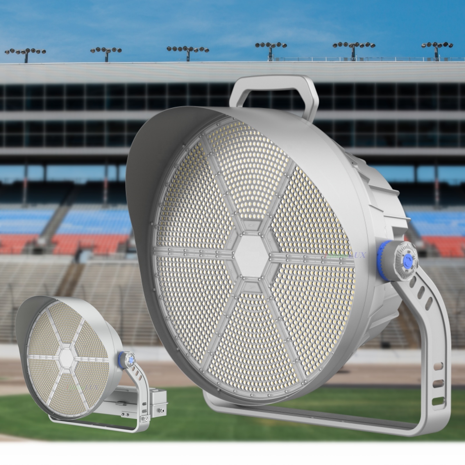 Professional IP66 Waterproof LED Stadium Lights 400W 500W 600W 800W 1000W 1200W LED Floodlights for Football Fields