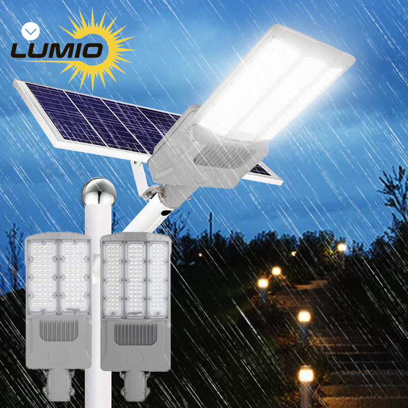 Outdoor Waterproof Competitive Energy Saving Road Powered Lamp 100W 200W 500W 600W Led Solar Street Light