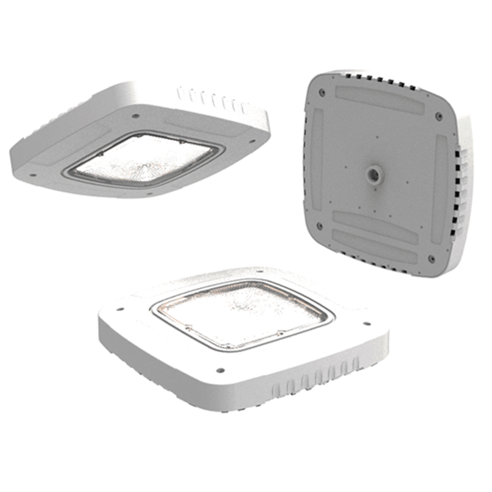 Factory Price DLC CE Listed IP65 High Lumen 150LM/W Led Canopy Light for Warehouse&amp;Gas Station