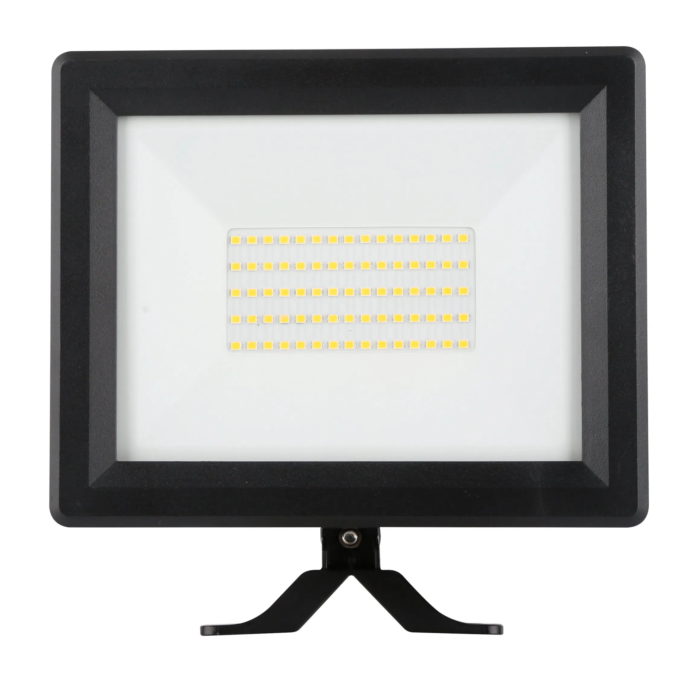 GS CE Standard Industry IP65 50W 3D Black Bracket LED Wall Lamp Flood Light 3000K 4000K 6000K CCT High Quality Factory