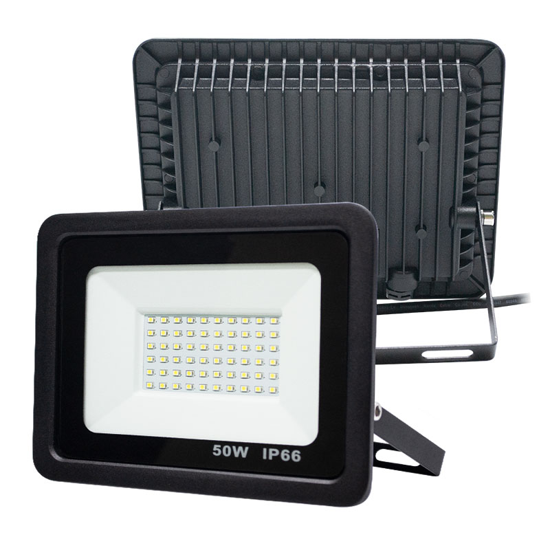 Outdoor IP66 Waterproof AC LED Flood Light 30W-300W Aluminum Body High Bright SMD Pathway Garden Wall Lighting CE RoHS Certified