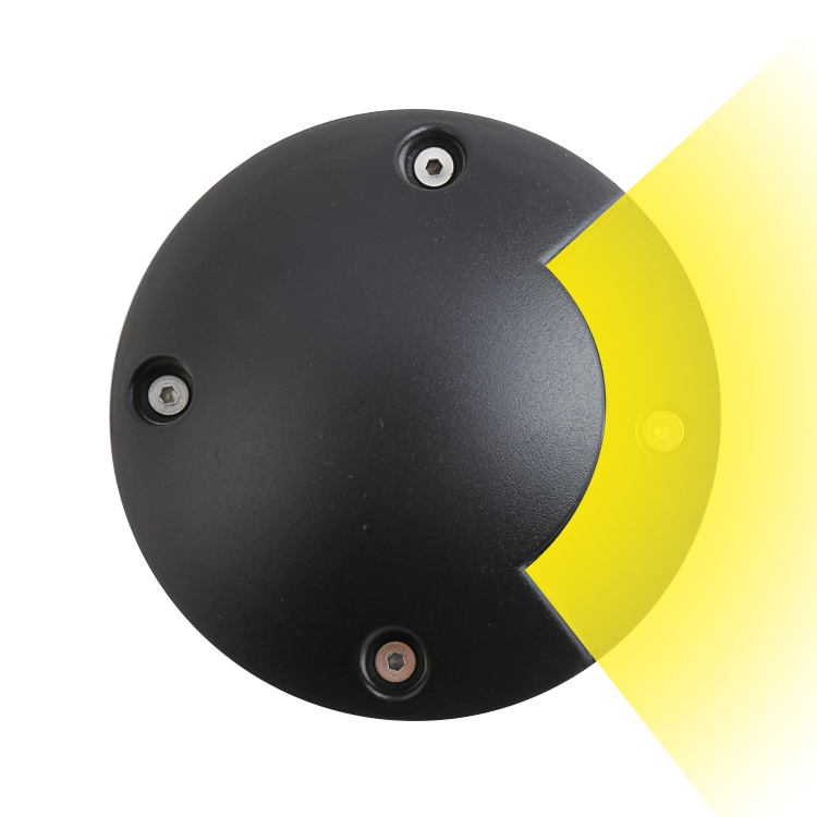 Inground step lamp angle 3