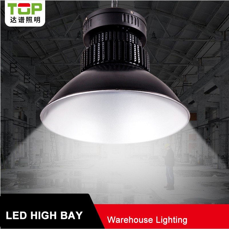 Led High Bay Light 100w Indoor Highbay 200w Warehouse Garment Factory Workshop Industrial Lighting Canopy Lights