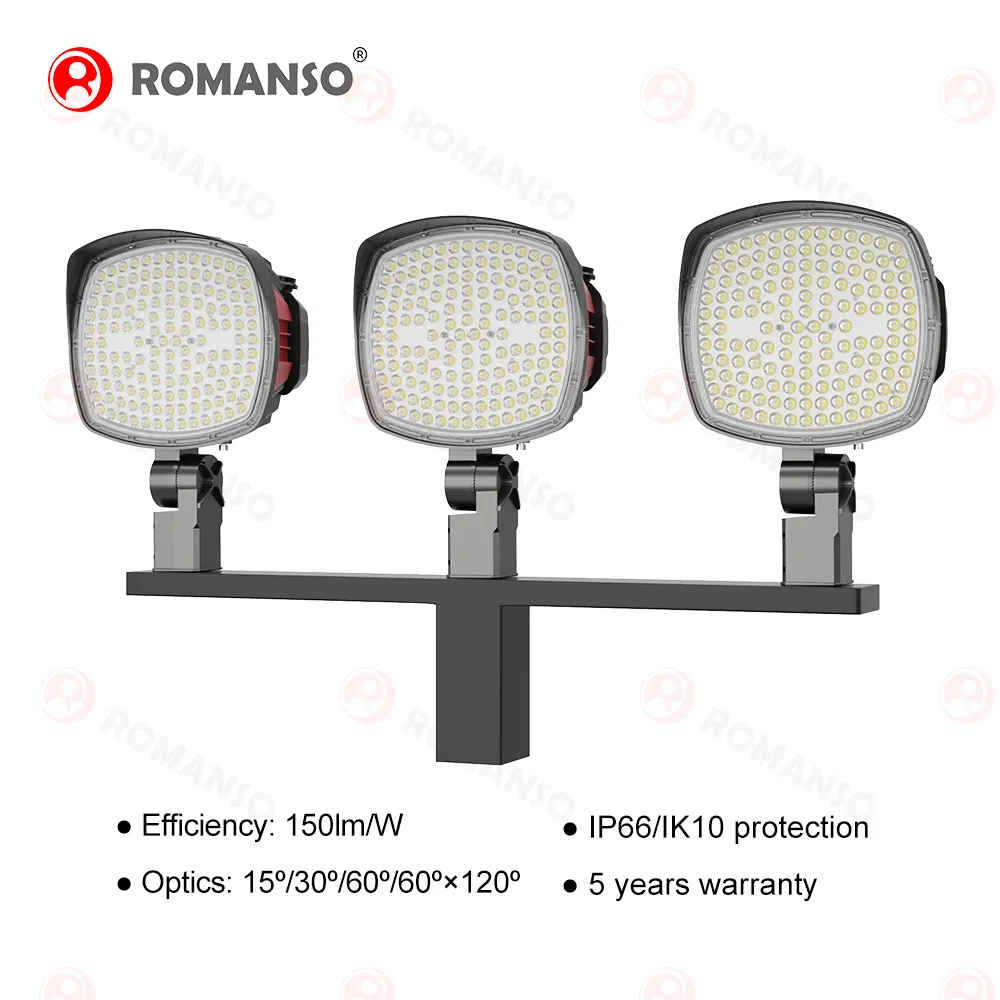 Splice Structure Outdoor Flood Light 2700K CE ETL 50Hz 750W Stadium Lighting
