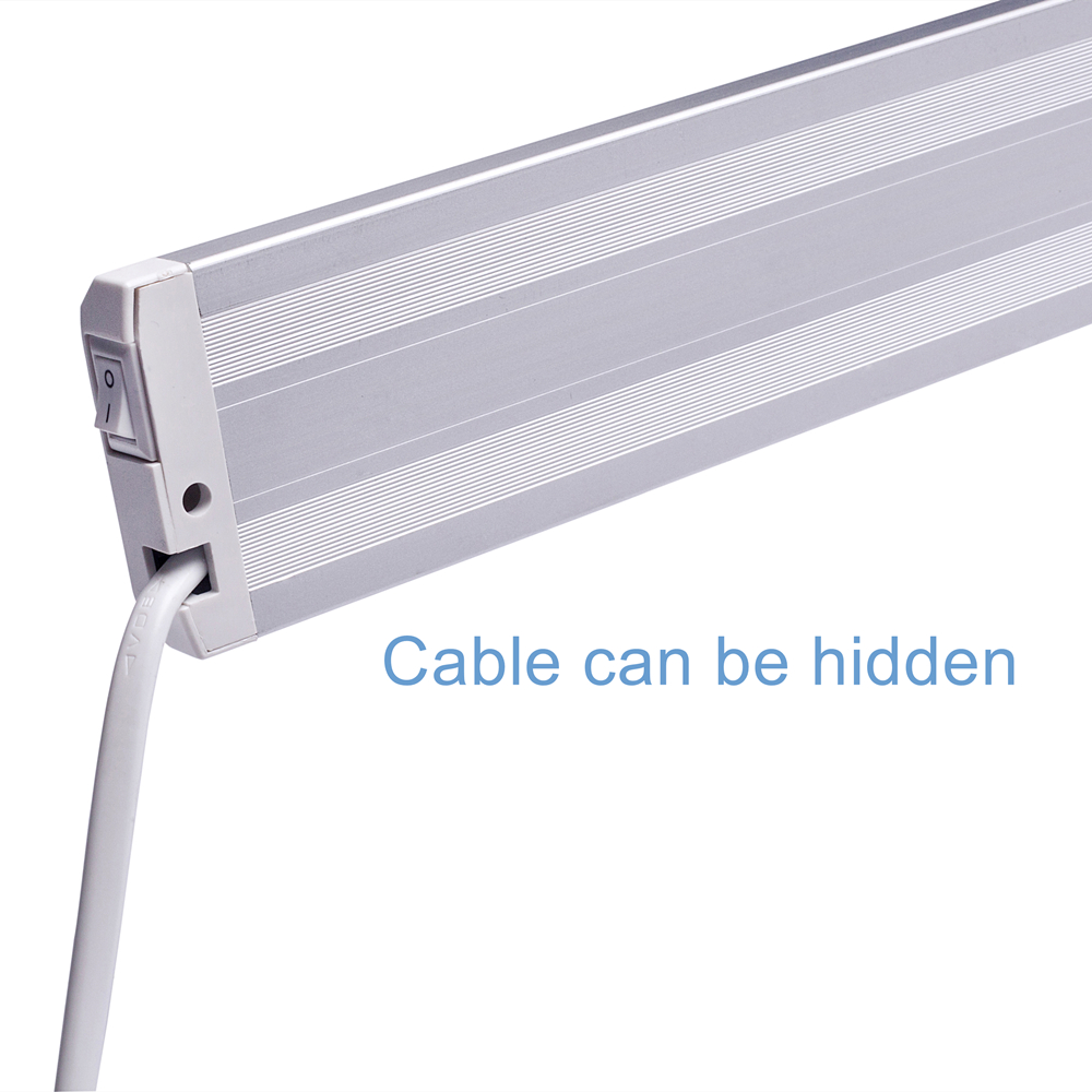 600mm 900mm Ultra Thin Cabinet Light 230v Ac Aluminum Profile Kitchen Led Under Cabinet Lights