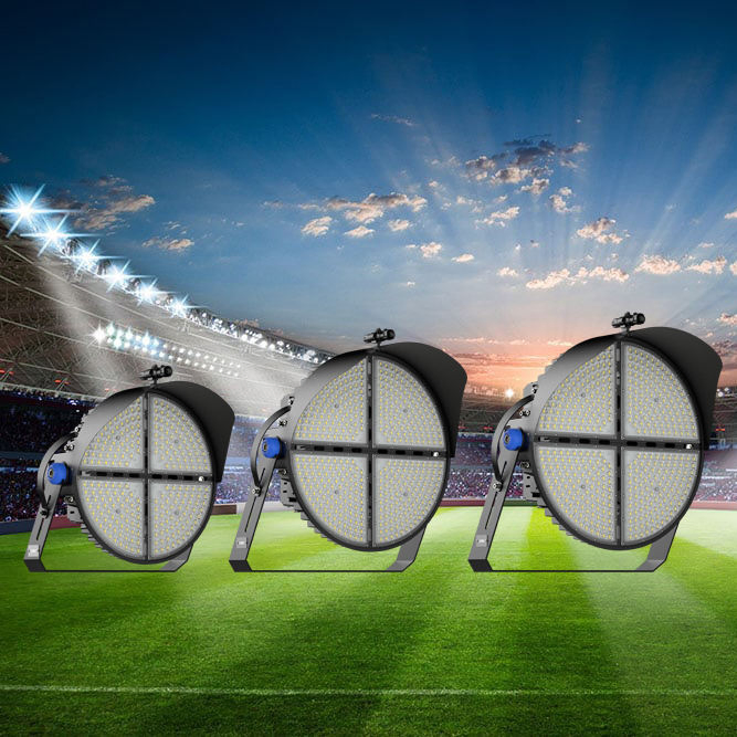 High Power Waterproof Flood Light LED Stadium Light for Football Field Tunnel Basketball Tennis