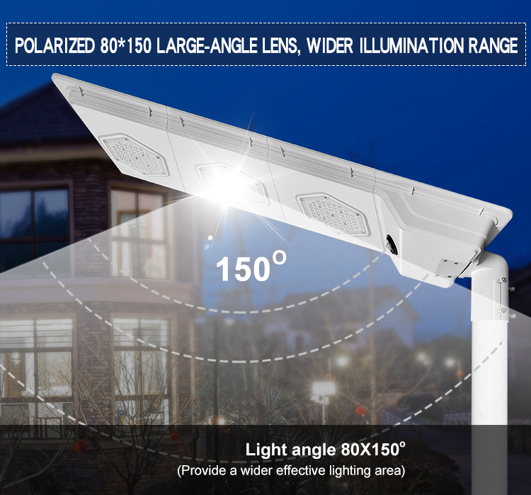 All in One Led Solar Street Light 50w 80w 100w for Solar Working Station