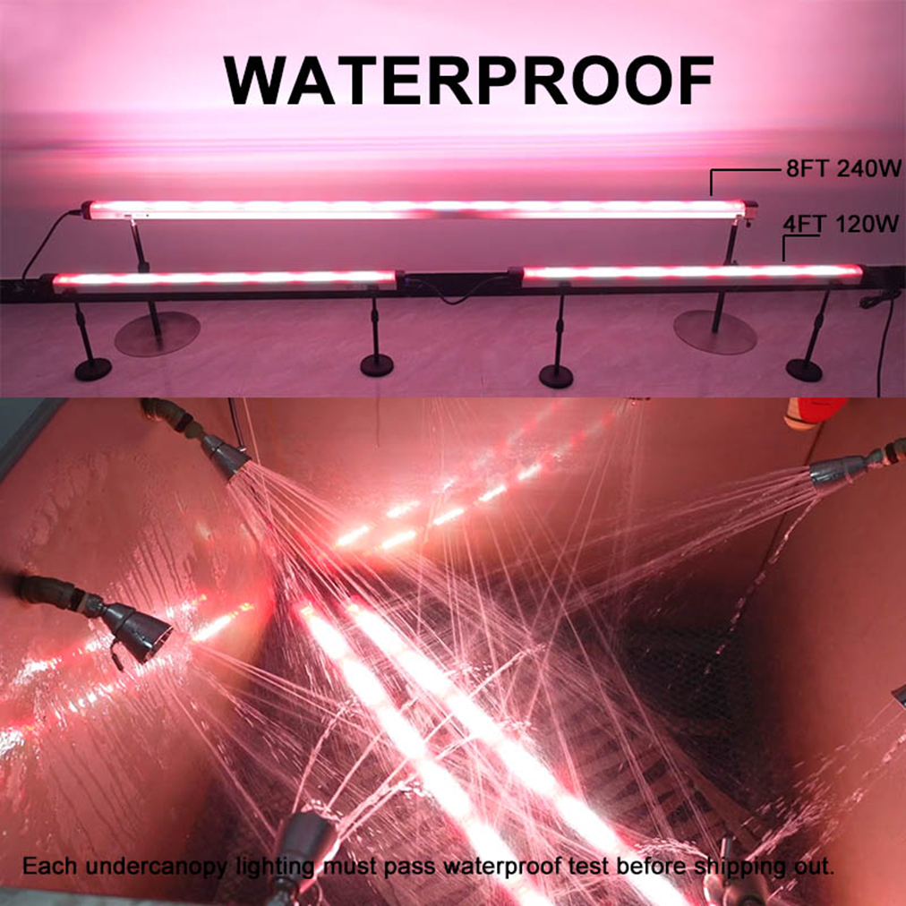 Under Canopy Far Red Independent Single Led Grow Light 120W Bar Undercanopy Lights