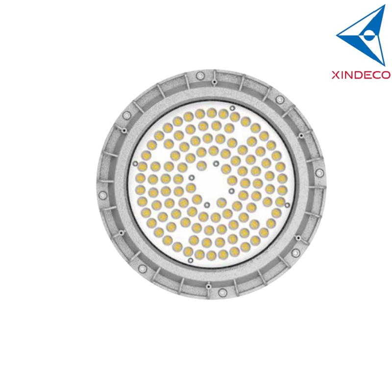 XINDECO Explosion Proof LED High Bay Light 50W-240W Lumileds Chips SOSEN Driver IP66 IK08 3000K-6500K Industrial Lighting