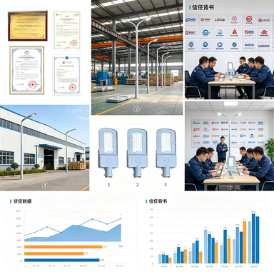 Factory Direct Selling With Good Price High Quality LED Solar Street Lights for Outdoor Road and Street Lighting Applications