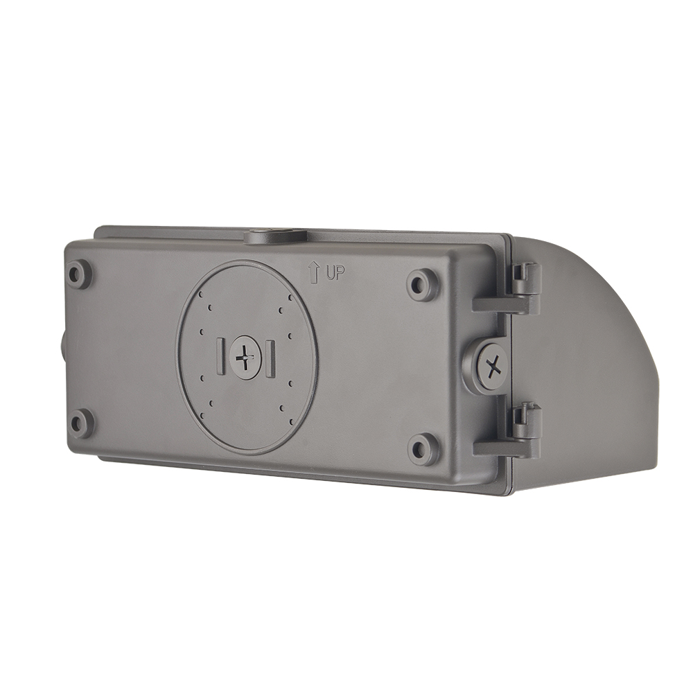 Outdoor 80W Full Cutoff LED Wall Pack Light 150lm/w 120deg IP65 5000K