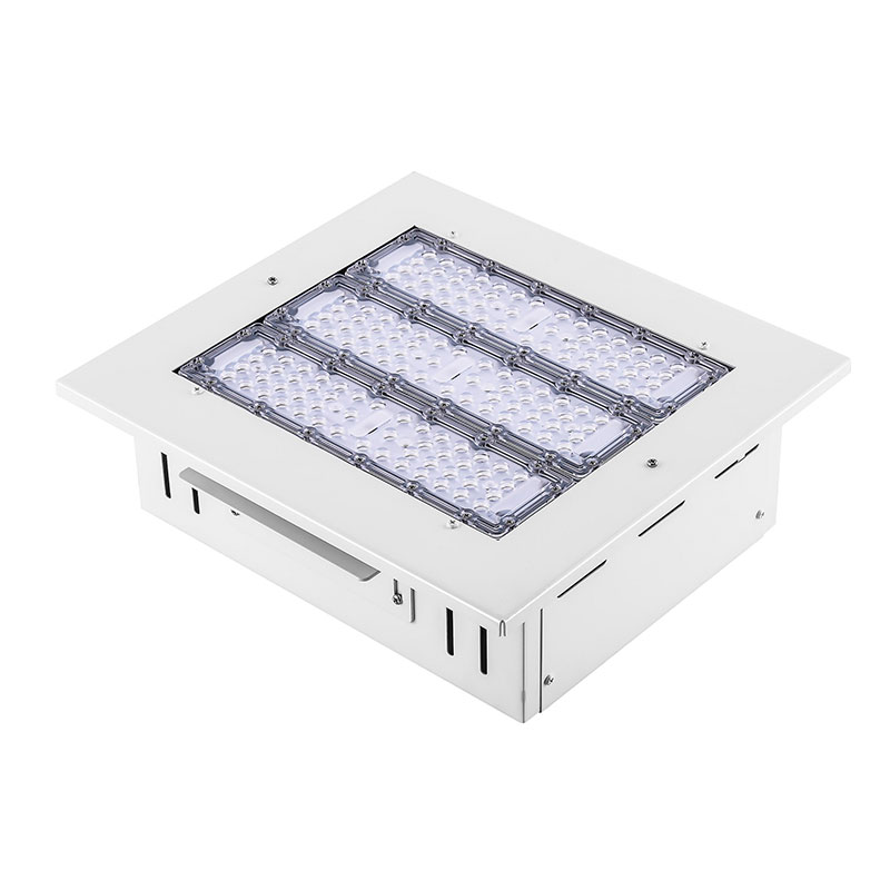 100w 150w 200w Surface Recessed Mount Ceiling Installation Gas Station Led Canopy Light