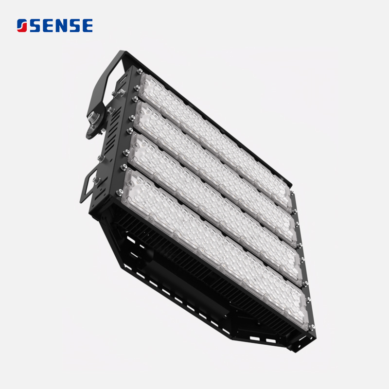 Outdoor Sport Lighting High Mast Floodlight 1000 Watt LED Flood Light Asymmetric