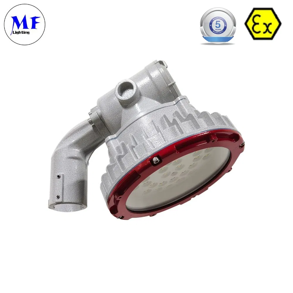 Factory Price IP66 5 Warranty ATEX Certified High Bay Light LED Explosion Proof Light Oil Gas Industry LNG Chemical Plant Marine Aerospace Ocean