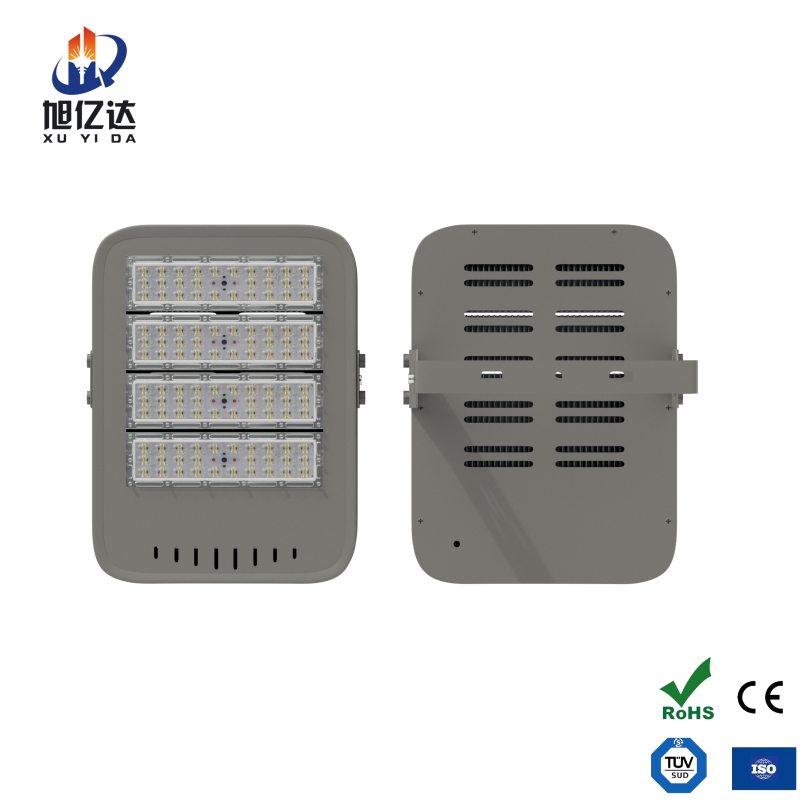 IP67 High Power Stadium Sports Field Football Field Tunnel Tennis Court Aluminum Alloy 25-30m 200W 400W LED Flood High Mast Light