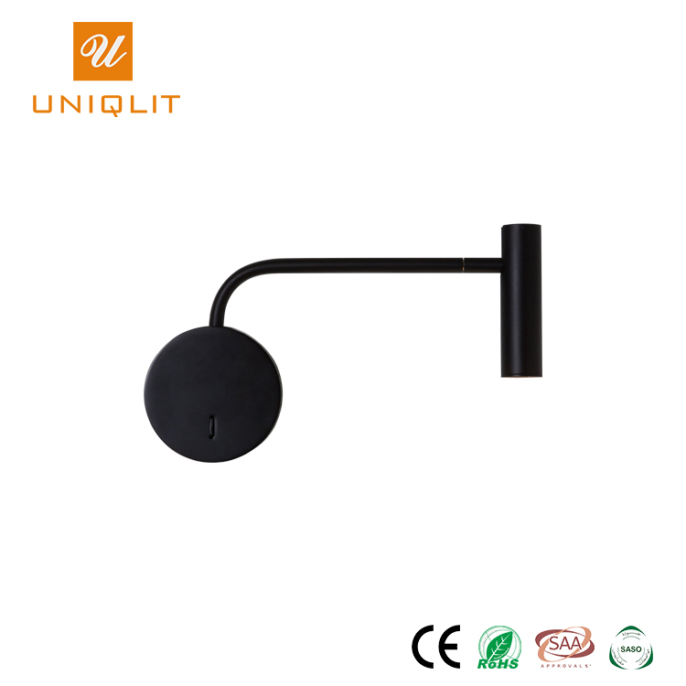 Modern LED Wall Pack Light Sconce Lamp Iron Body for Hotel Guest Room Bedside Living Room Wall Lighting Home Decor