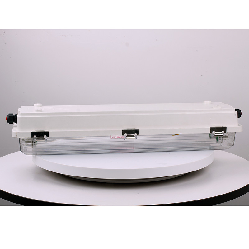 All Plastic Explosion Proof Fluorescent Tube Light for Hazardous Area 9W 18W 27W IP66 Anti-Corrosion Plastic Fluorescent Tube La