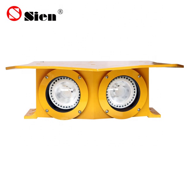 White Color LED Helipad Flood Light With Canopy