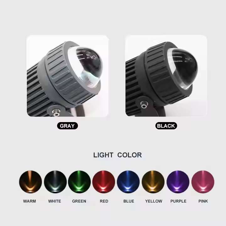 IP65 Aluminum Exterior Beam Lights Warm White Decorative Led Low Bay LED Floodlight Small Narrow Beam for Garden AC Outdoor Use