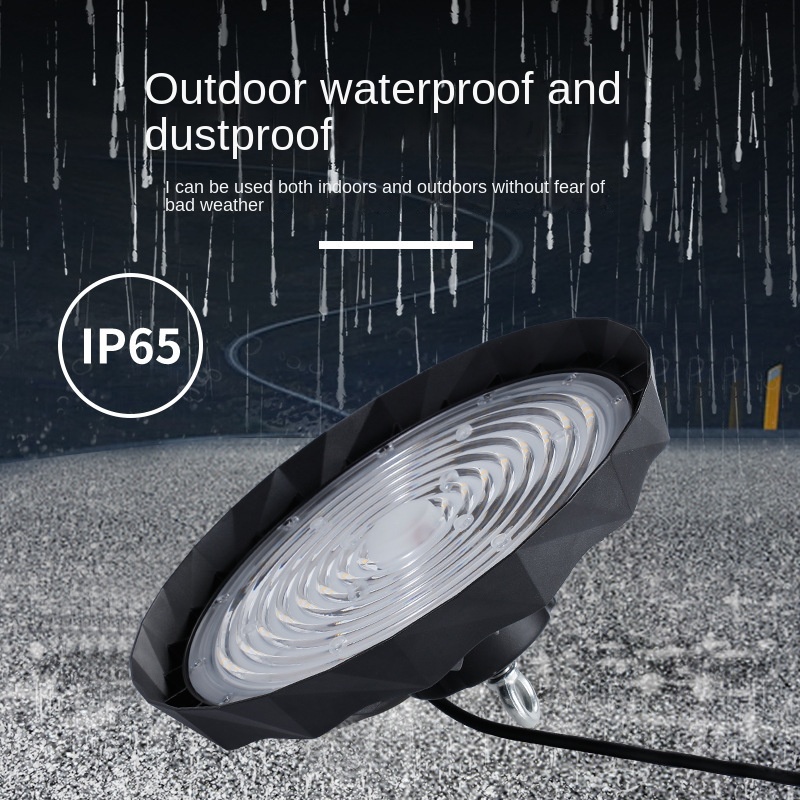 Super Bright for LED High Bay Lights IP65 5000K for Mining Factory Industrial Swimming Pool Workshop Chandelier Excellent Heat