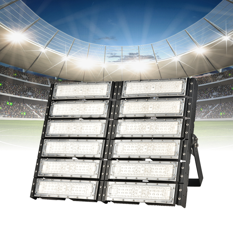 Outdoor Waterproof Ip65 Soccer Stadium Sports Field Stadium Lights 300w 400w 500w 600w High Mast Led Flood Light