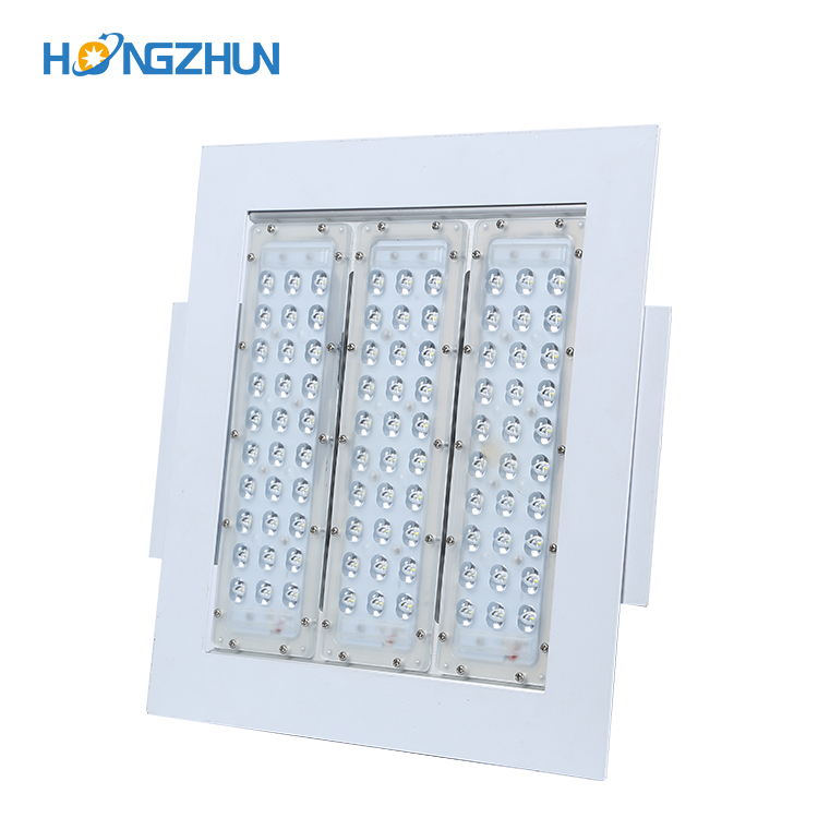 Hot Sell High Brightness Gas Station Lighting Aluminum Waterproof 50w 100w 150w 200w 250w 300w AC Flood Light Led Canopy Light