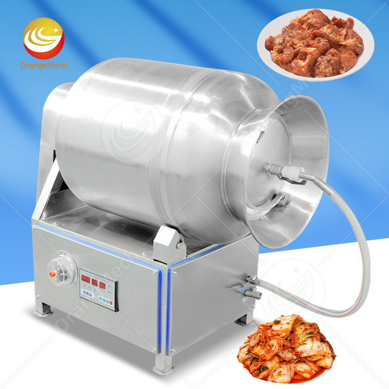 Small Vacuum Meat Kneading Food Marinator Massager Portable Beef Marinate Fish Chicken Tumbling Marination Equipment