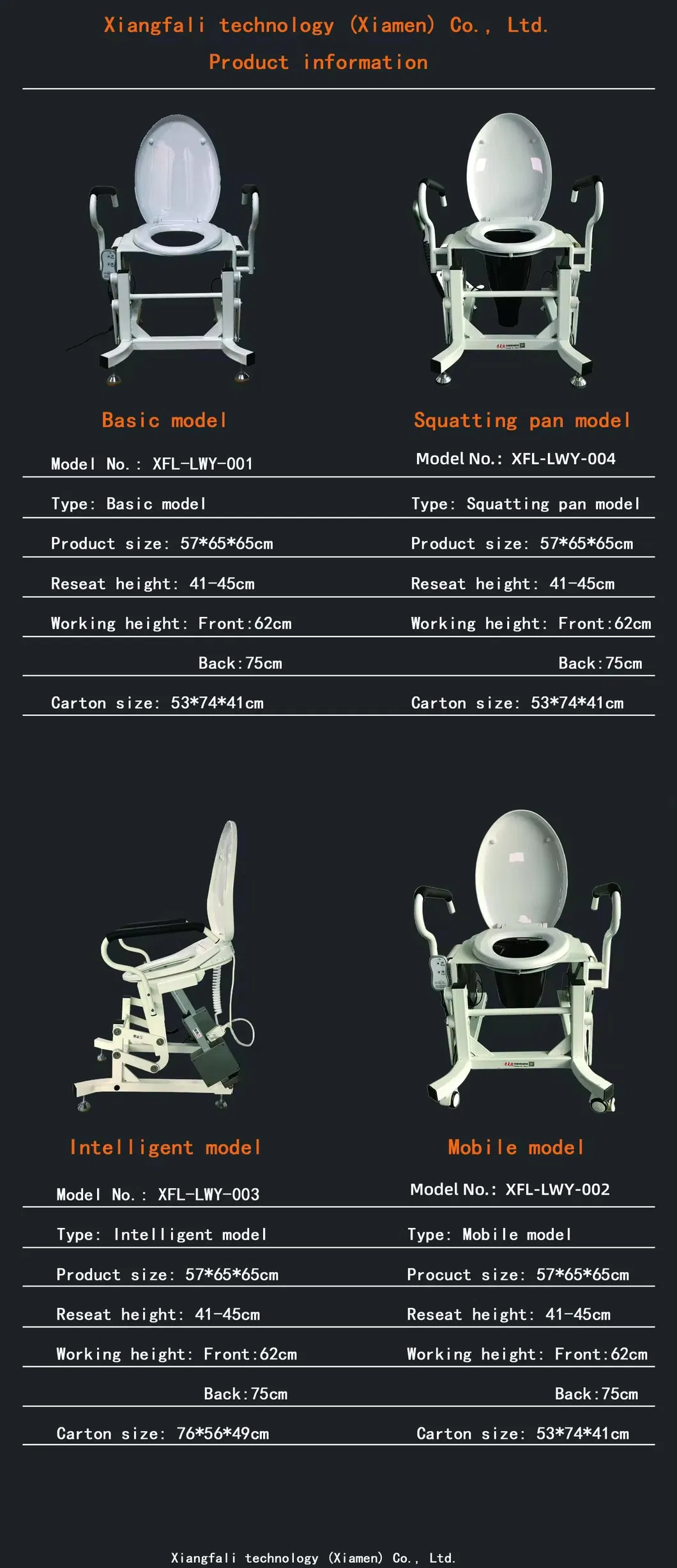 Toilet Lift Chair Display