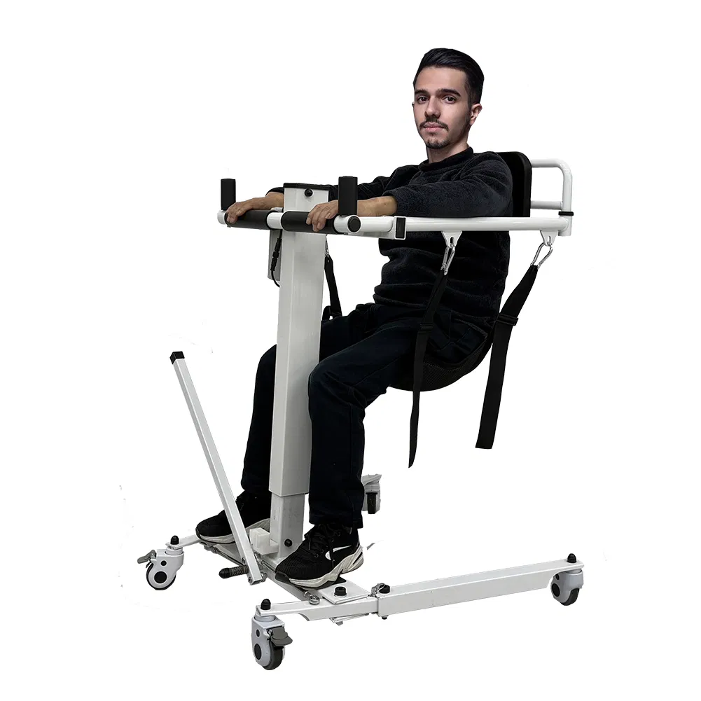 Portable Patient Transfer Aid Commode Chair Durable Medical Equipment for Elderly