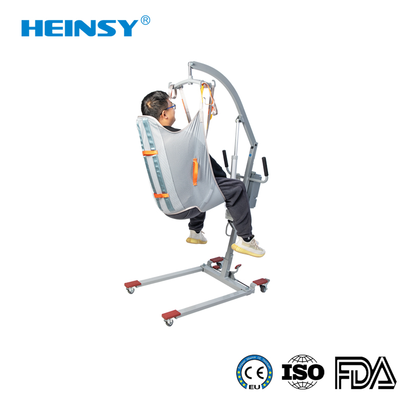 Hes-105b Carbon Steel Promotion China Multi-Function Patient Transfer Lift Patient Lifting Equipment/Device Electric Lift