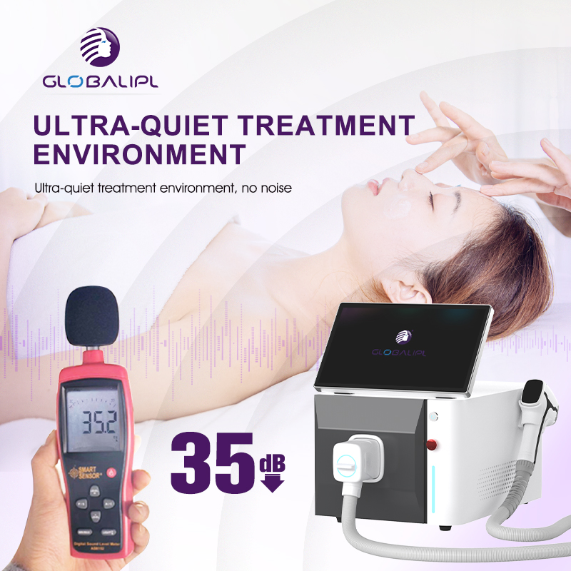 3 Wavelength 755 808 1064 Depilation Laser Hair Removal Machine Diode Laser Hair Removal Equipment