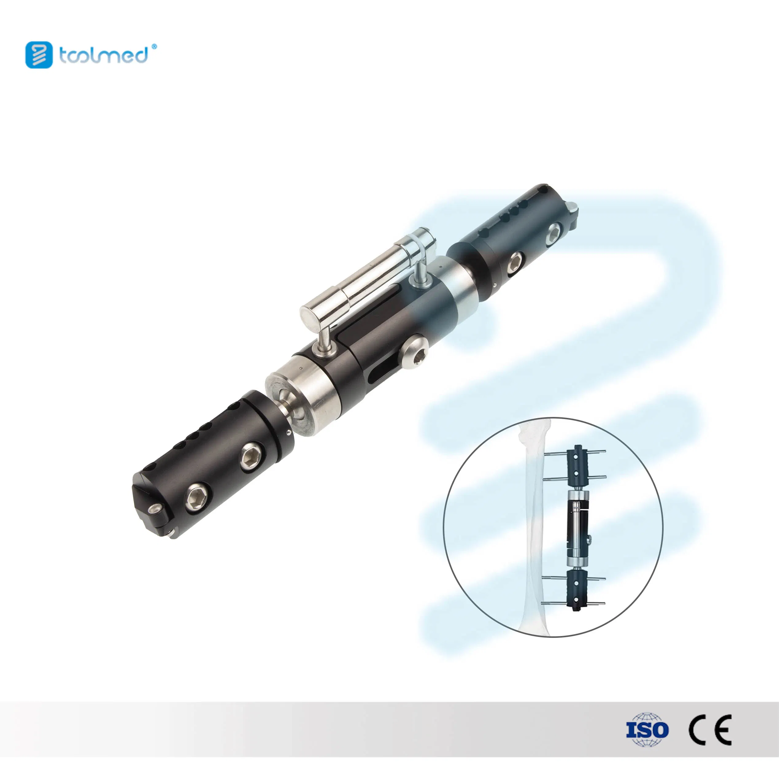Adjustable Orthopedic External Fixation Device for Bone Surgical Instruments Enhanced Bone Support