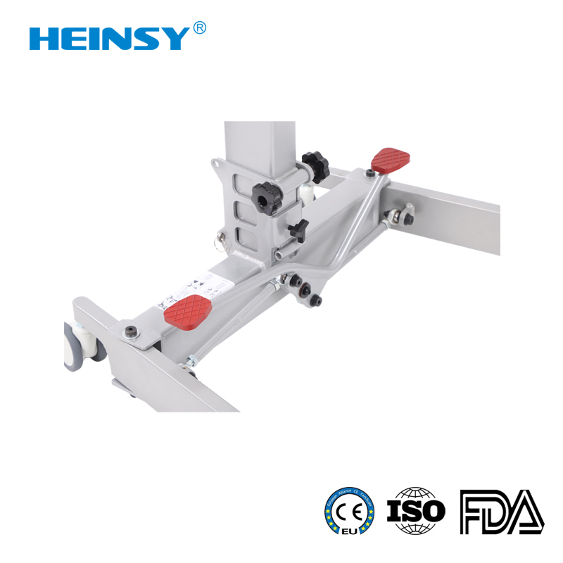 Hes-303 Aluminium Alloy Factory Direct Eldery Care Transfer Equipment Disabled Manual Electric Patient Lifter Machine