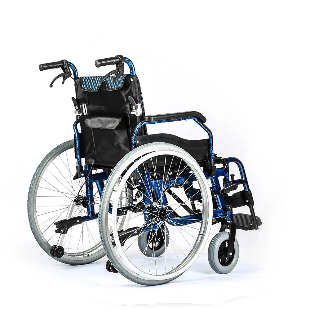 China Supplier Manual Folding Ultra Lightweight Wheelchair Mobility