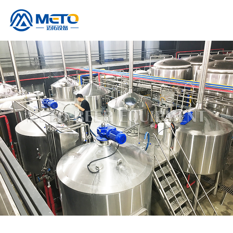 Commercial Brewery Equipment 2500L 3000L 5000L Industrial Beer Brewery Machine Brewery Plant Beer Brewing Equipment with Fermentation Tank