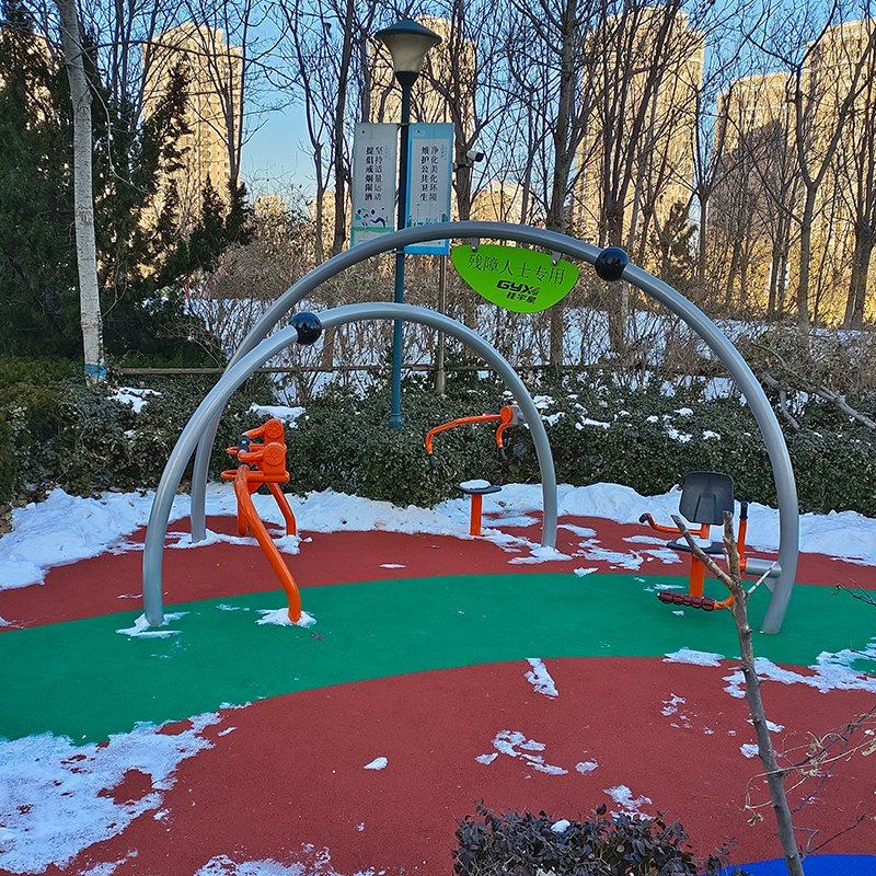 Outdoor Disabled Fitness Equipment Gym Fitness Equipment Commercial