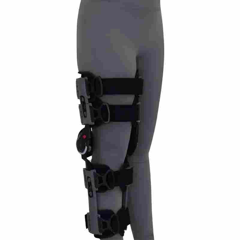 Knee Joint Fixation Orthosis Fixed Fracture Support Lower Limb Rehabilitation Device