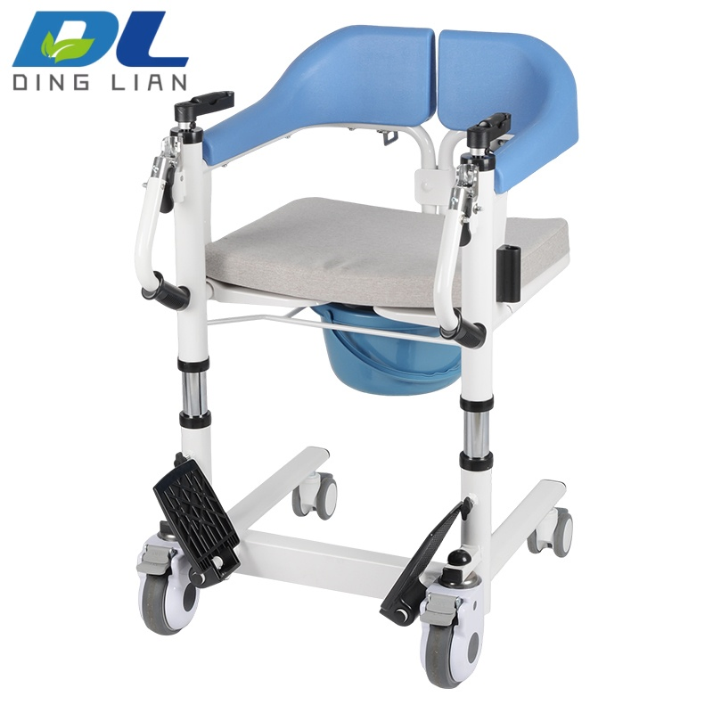 Factory Direct Popular Medical Assistive Equipment Adjustable Transfer Medical Wheelchair for Paralyzed/Cerebral Palsy Patients