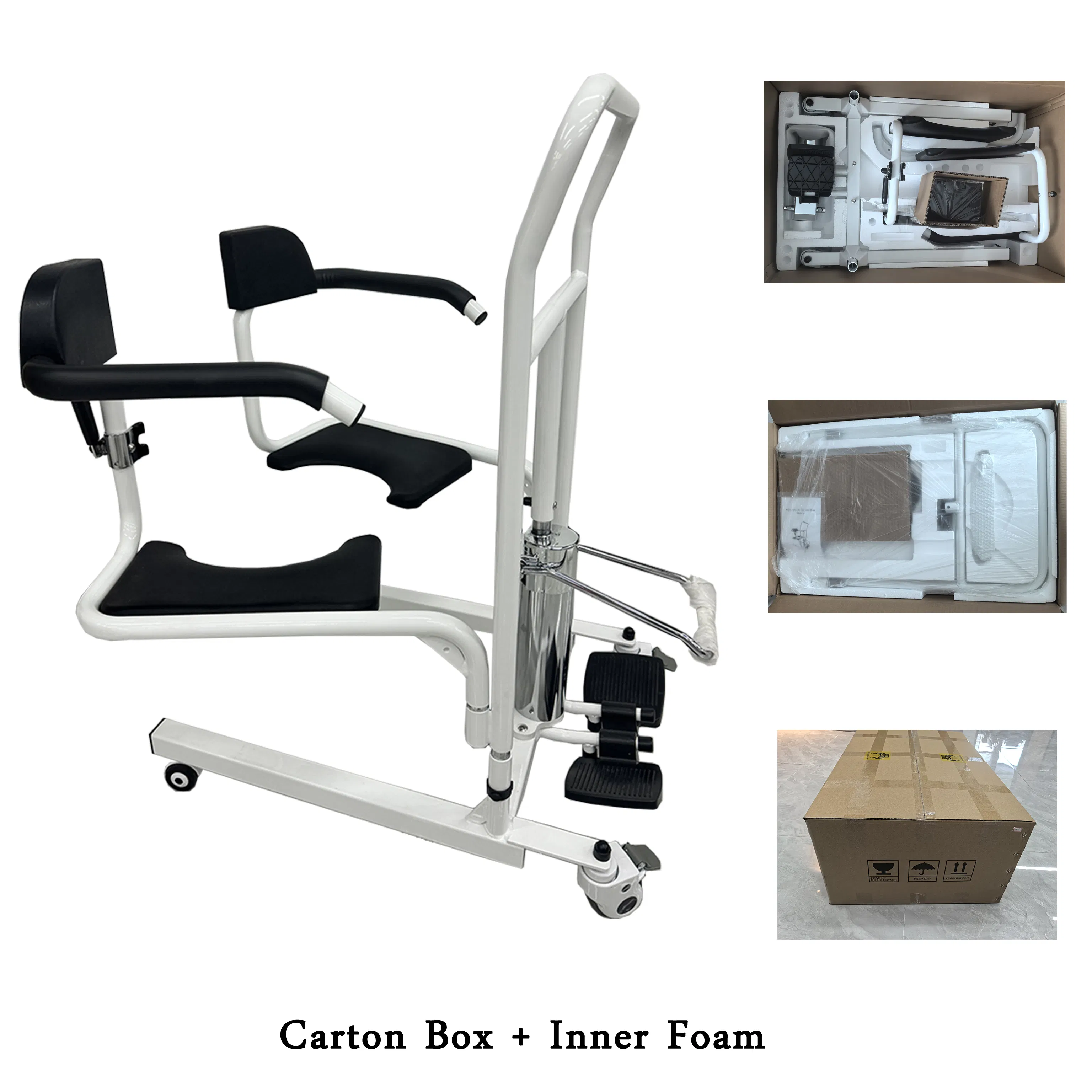 Senior Electric Wheelchair with Hydraulic Lift for Enhanced Independence