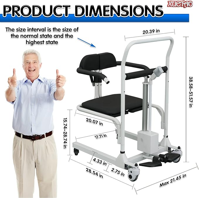 Multifunctional Personal Transport Mobility Device for Senior Home Safety