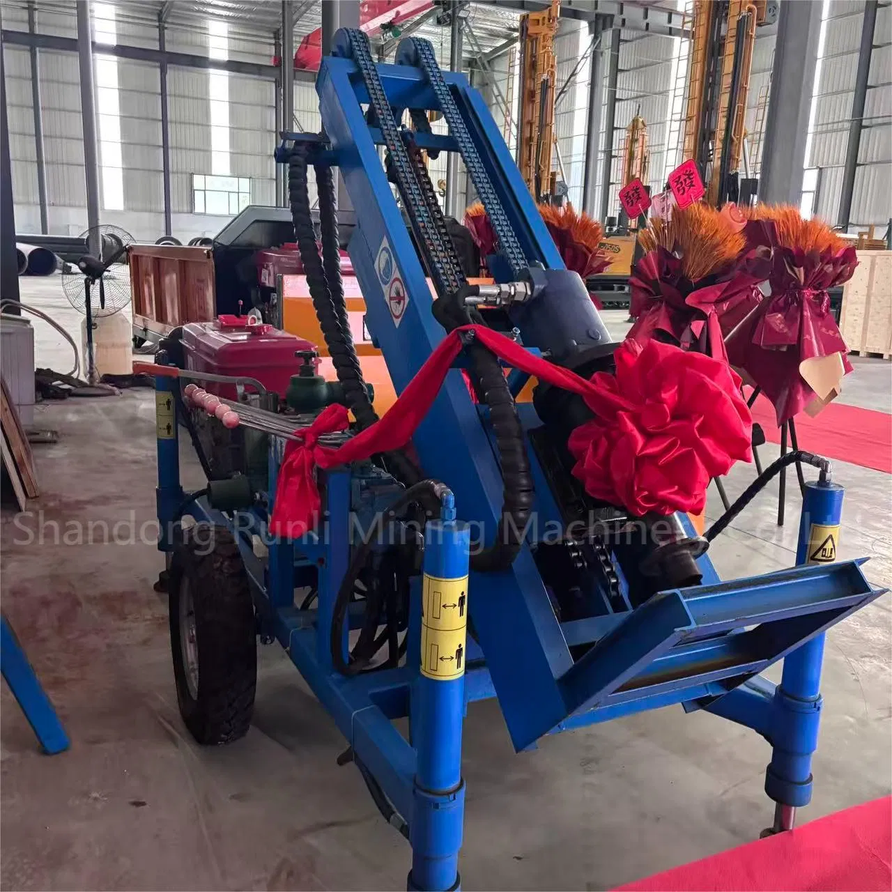 Rl150s)150m Diesel Water Well Drilling Rig Machine/Hydraulic Drilling Machine