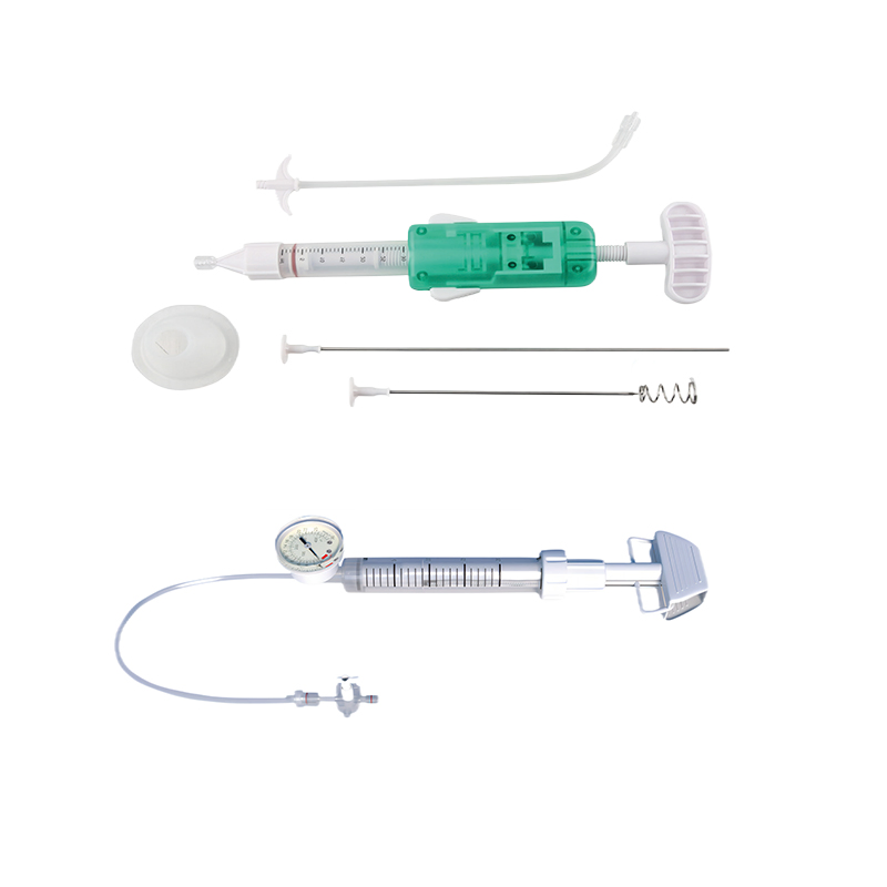 Balloon Inflation Device with Pressure Gauge Bone Cement Balloon Catheter Kits